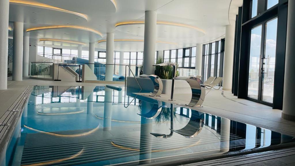 Polanki Aqua Apartamenty Nielimitowany Dostep Do Basenow Parking Free Kołobrzeg Extérieur photo