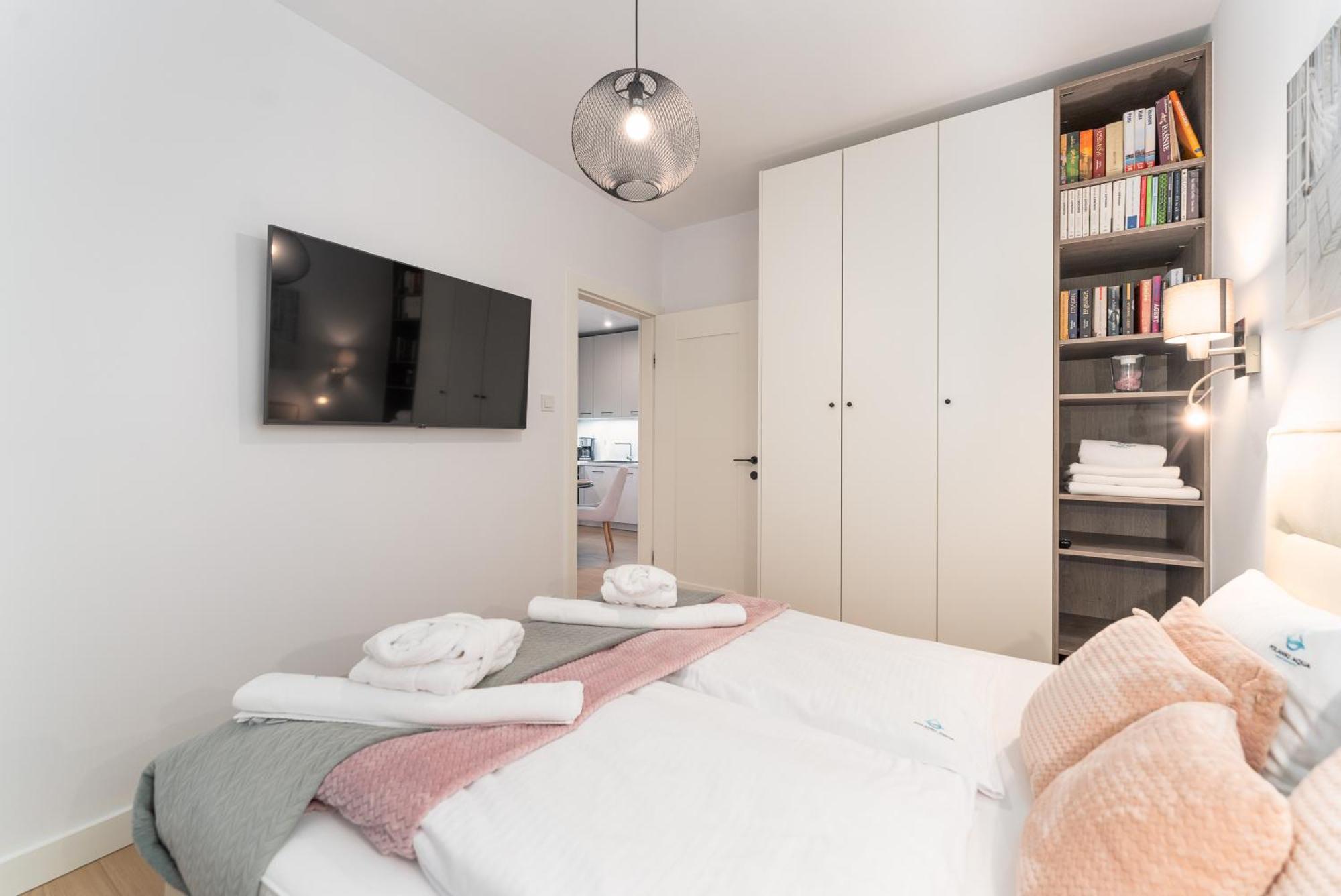Polanki Aqua Apartamenty Nielimitowany Dostep Do Basenow Parking Free Kołobrzeg Extérieur photo